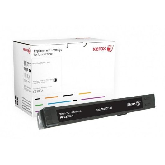 Cartucho de Toner Negro Xerox Equivalente HP CB380A 16500 Páginas