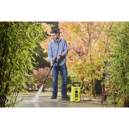 Idropulitrice Ryobi Ry110pwa 1400 W 110 Bar 390 L/h Tubo 5 m