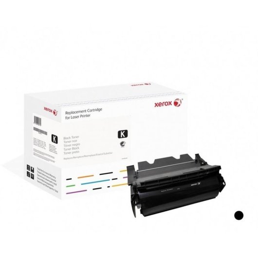 Cartucho tóner Xerox Lexmark X644H21E compatible 21000 páginas negro