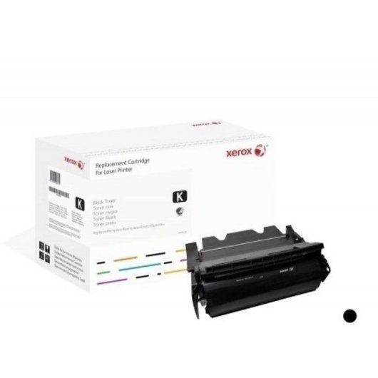 Cartucho tóner Xerox Lexmark X644H21E compatible 21000 páginas negro