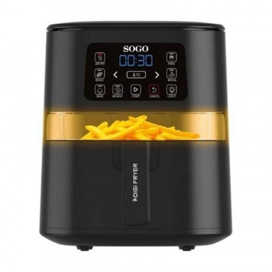 Airfryer Sogo SS10820 avec Fenêtre 4 L 1600 W