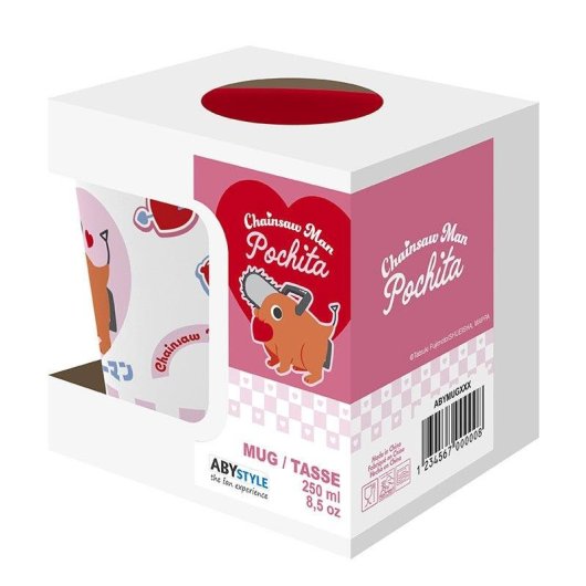Tazza ABYSTYLE Chainsaw Man Pochita 250ml Ceramica Multicolore