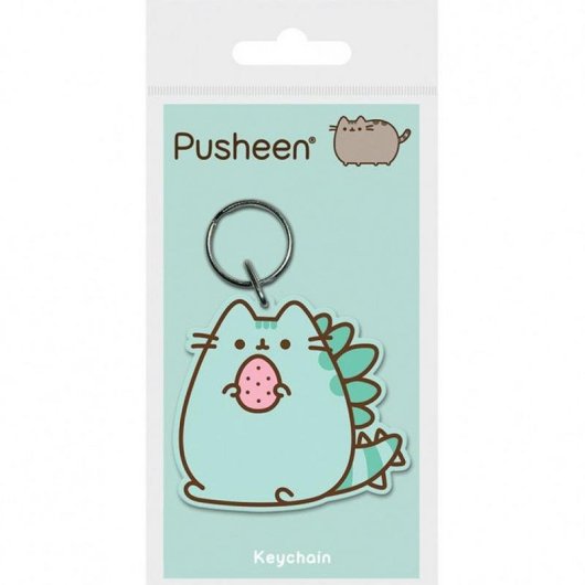 Gummischlüsselanhänger PYRAMID Pusheenosaurus Lizenz Pusheen