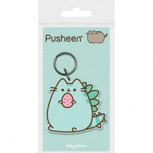 Gummischlüsselanhänger PYRAMID Pusheenosaurus Lizenz Pusheen