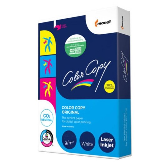 Papier Reprographique Mondi Color Copy Satin A4 250 g/m² 875 Feuilles