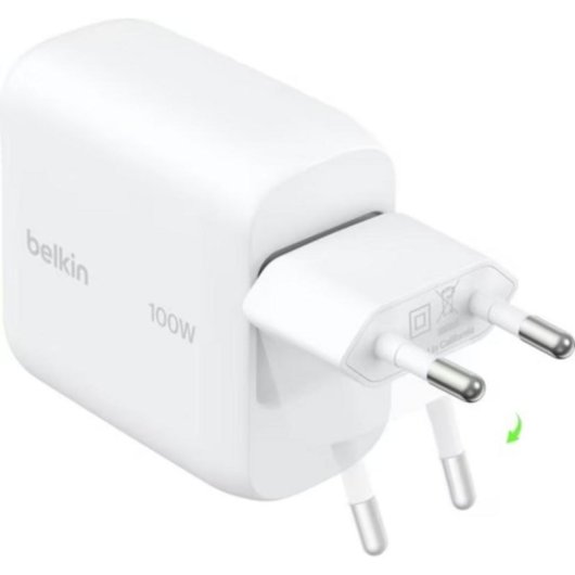 Chargeur Mural USB-C GaN Belkin BOOSTCHARGE 100W Blanc