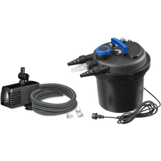 Kit Filtrazione Pressione Ubbink Biopressure II 10000 PlusSet UV 11W Pompa 3900 l/h 10000L