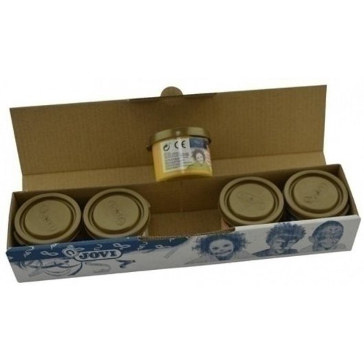 Maquillaje crema JOVI bote 30 ml caja de 5 amarillo