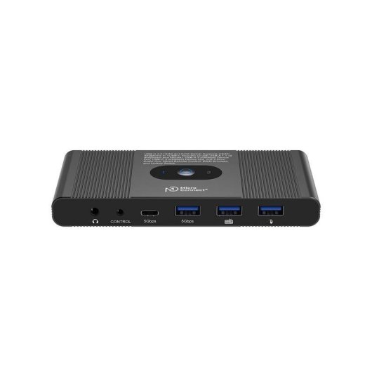 MicroConnect KVM Switch 2 Ports HDMI USB-C 4K Ultra HD