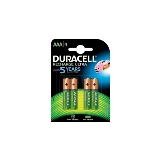 Pilha Recarregável AA Duracell DX2400 Pack 4