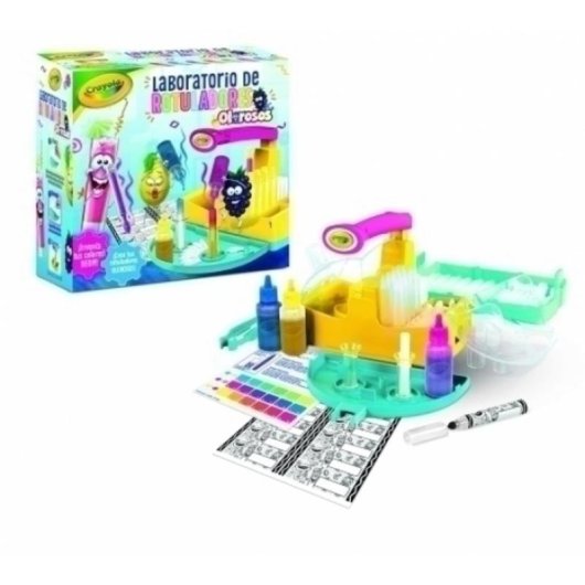 Laboratorio Crayola Pennarelli Profumati Neon per Bambini