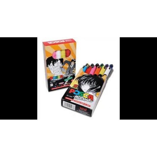 Set 12 Uni-Ball Posca PC-1Mr Stifte 0.7 mm