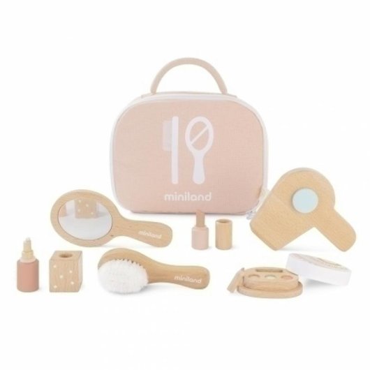 Jeu Éducatif Miniland Set Belleza en Bois pour Enfants