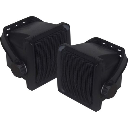 Haut-parleurs Excalibur Marine X22.2U PC câblés 60W design élégant noir