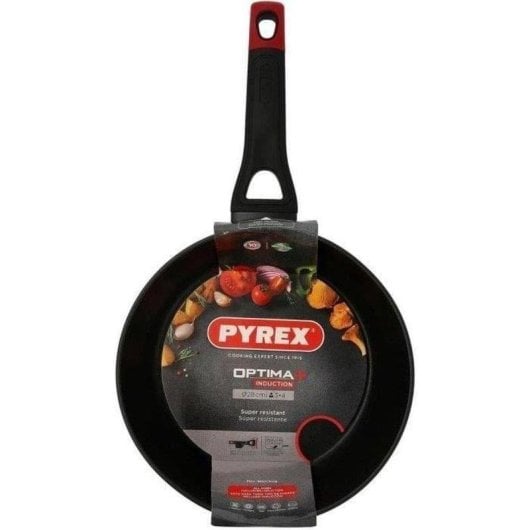 Padella Profonda Pyrex Optima+ 28 cm Alluminio Forgiato Riciclato Antiaderente Induzione