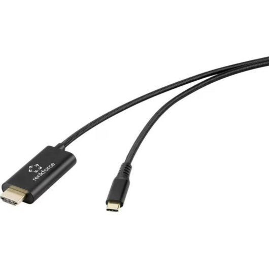 Cavo USB-C Renkforce 2m 4K 60Hz 100W Power Delivery Nero