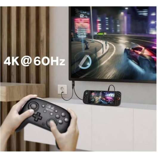 Cavo USB-C Renkforce 2m 4K 60Hz 100W Power Delivery Nero