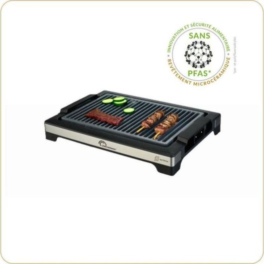 Parrilla Eléctrica Sobremesa Little Balance Easy 2000W 38x25 cm Microcerámica
