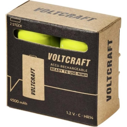 Batteria ricaricabile Voltcraft C/Baby 4500 mAh 1.2 V