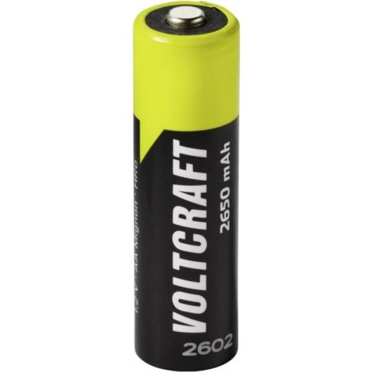 Pila recargable Voltcraft VC-17275465 AA NiMH 2650 mAh pack 4 unidades