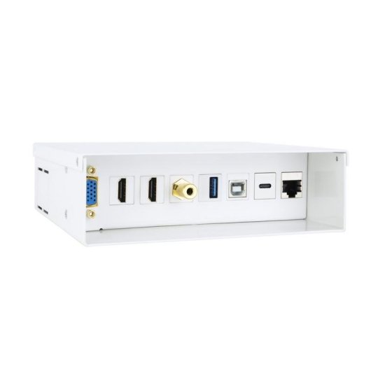 Scatola Connessioni Nanocable Multimediale Parete VGA HDMI USB-C RJ45