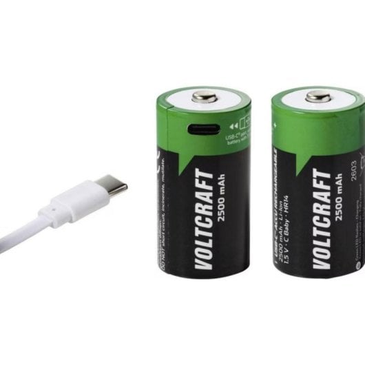 Acumulador recarregavel Voltcraft Baby C 2500 mAh 1,5 V
