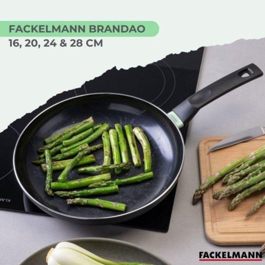 Sartén Fackelmann Brandao Set 4 Piezas Antiadherente Cerámica Aluminio Reciclado