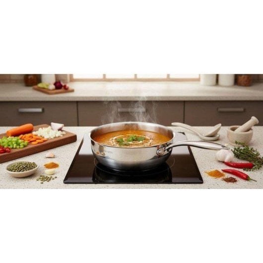 Sautéuse Arthur Martin Grand Chef 20 cm Aço Inoxidável 18/10 Indução