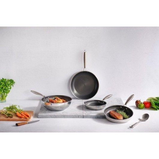 Padella Antiaderente Cosy & Trendy Hexapro 20 cm 3ply Acciaio Inox