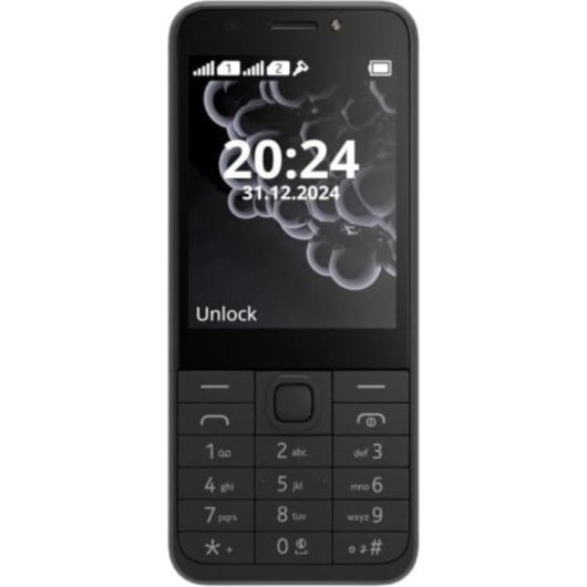 HMD Nokia 230 2G 2,8" Dual SIM 2 MP Flash LED Negro