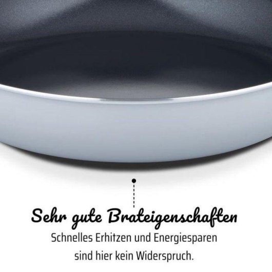Tigela GSW Pro Basic 40 cm Antiaderente sem PFAS Indução e Forno