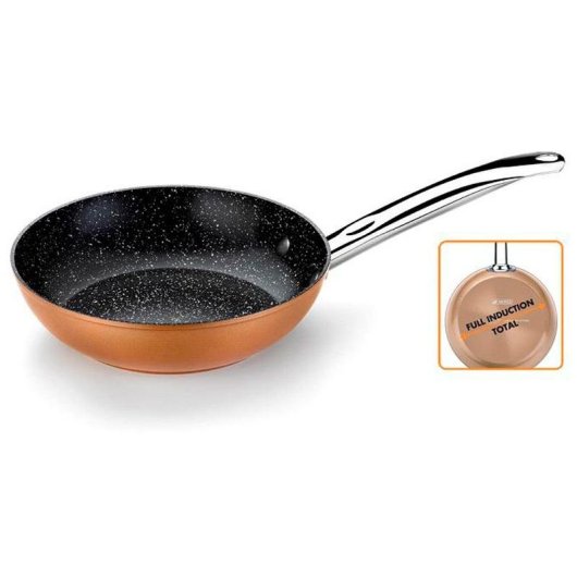 Padella Monix Copper 20 cm Alluminio Antiaderente QuanTanium