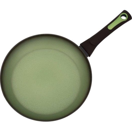 Set 2 Padelle GSW Avocado 24 e 28 cm Alluminio Forgiato Antiaderente Greblon C2 Induzione