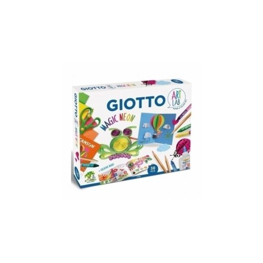 Kreativ-Set Giotto Art Lab Magic Neon - Fluoreszenteffekte