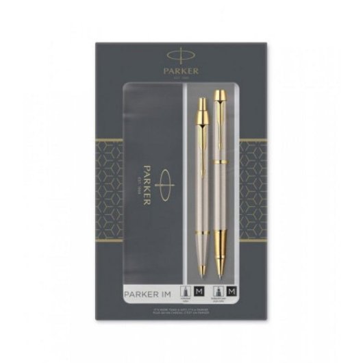 Schreibtisch-Set PARKER PUMA Etui + Füller IM Acero GT