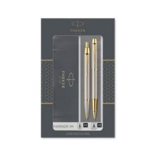 Schreibtisch-Set PARKER PUMA Etui + Füller IM Acero GT