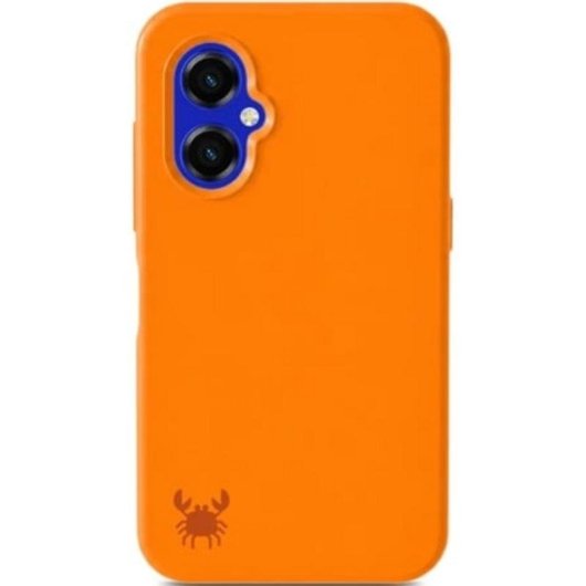 Hülle SPC Wuum One Protection Pack Silikon Orange mit Panzerglas für SPC Wuum One