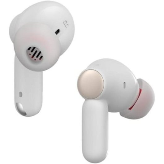 Auriculares SPC Ether 3 Pro inalámbricos Bluetooth con Cancelación de Ruido, doble conexión y control táctil blanco