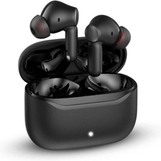 SPC Ether 3 Pro kabellose Bluetooth In-Ear Kopfhörer mit ENC Geräuschunterdrückung, Schwarz