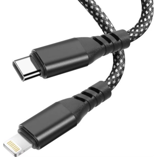 USB-C auf Lightning Kabel Moxie 2m 15W Schwarz