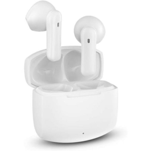 Auriculares SPC Ether 3 Buds inalámbricos Bluetooth True Wireless con doble conexión y carga USB-C blancos