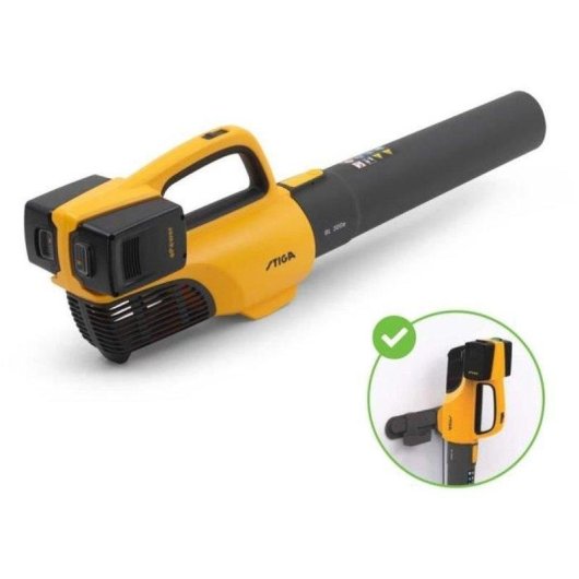 Soprador de Folhas Sem Fios Stiga BL 300e Kit 20V 500W 2 Velocidades 2 Baterias