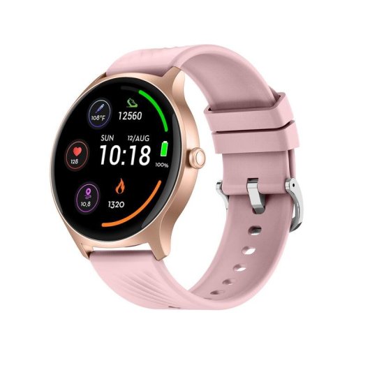 Denver SWC-387RO Bluetooth 1,43'' Or rose Bracelet rose Taille unique IP67 SpO2 Cardio
