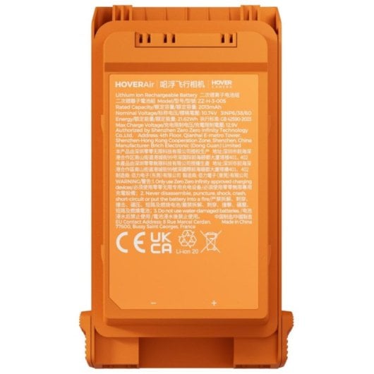 Batteria HOVERAir SP18H001 per Aqua 2013 mAh Arancione