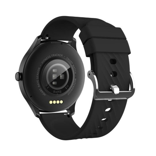 DENVER SWC-387B Bluetooth 1,43" Noir Taille Unique IP67 SpO2 Cardiofréquencemètre Tensiomètre