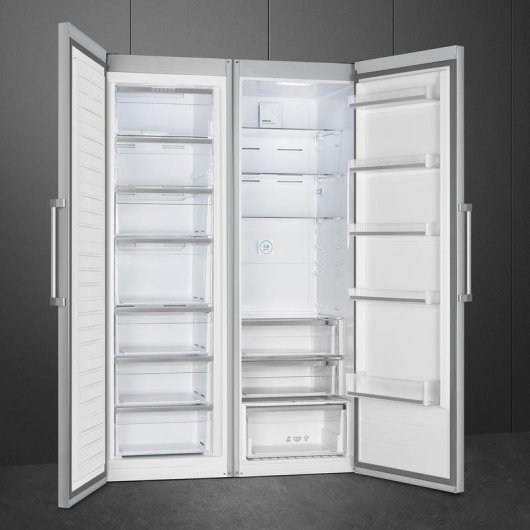 Frigorífico Una Puerta Smeg FS18EV3HX Defrost 186 cm 390 L E Acero inoxidable