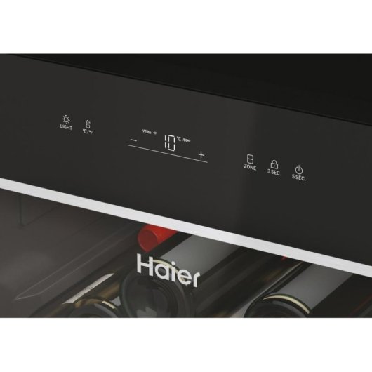 Vinoteca Haier HWS236GDEH1 236 botellas 2 zonas WiFi control LED antivibración