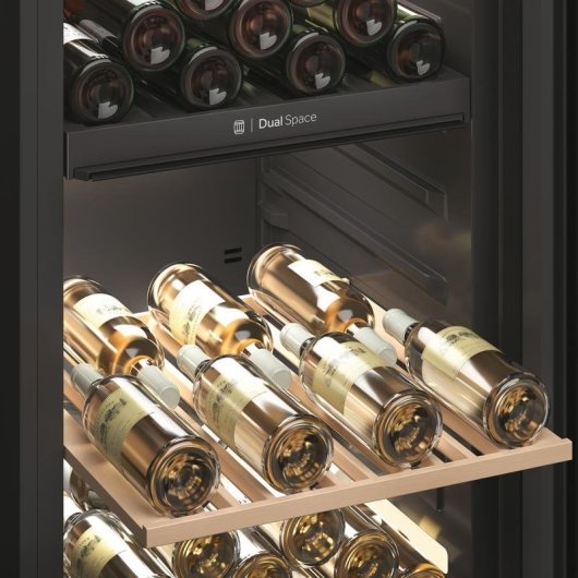 Vinoteca Haier HWS236GDEH1 236 botellas 2 zonas WiFi control LED antivibración