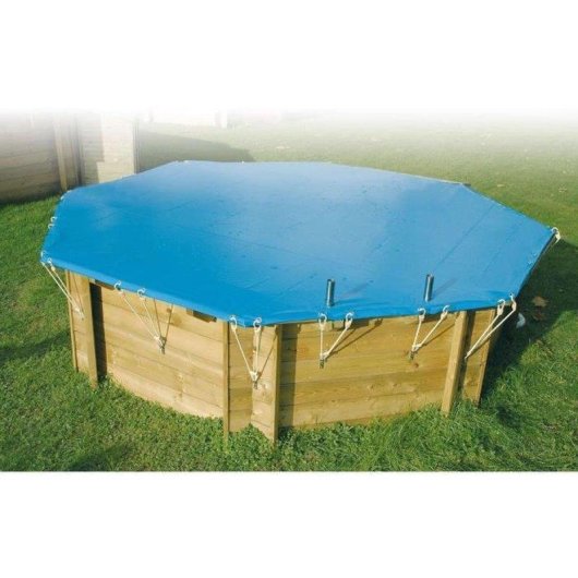 Coperta sicurezza hibernazione Ubbink Ø 410 cm PVC 550 g/m² anti-UV