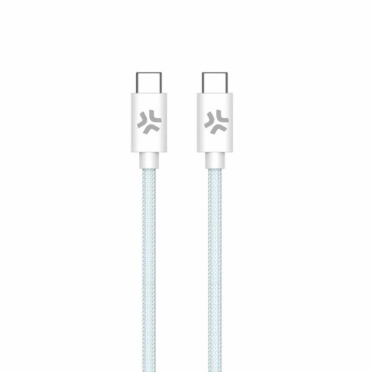 USB-C auf USB-C Kabel Celly Geflochten 1,5 m Schnellladen 100W